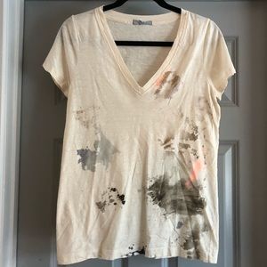 J Crew V-Neck Tee (M)